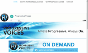 Progressivevoices.net thumbnail