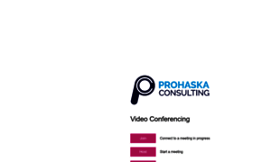 Prohaskaconsulting.zoom.us thumbnail