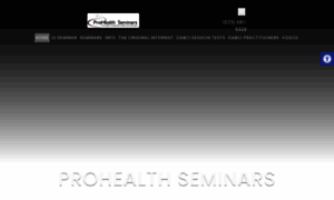 Prohealthseminars.com thumbnail