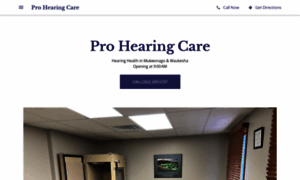 Prohearingcare.net thumbnail