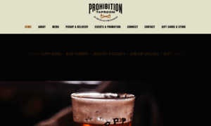 Prohibitiontaproom.com thumbnail