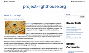 Project-lighthouse.org thumbnail