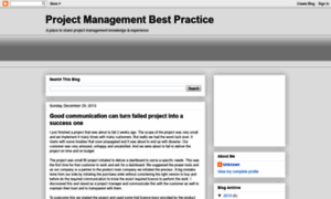 Project-management-best-practice.blogspot.com thumbnail