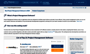 Project-management-software.financesonline.com thumbnail