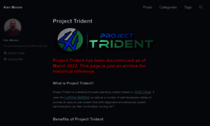 Project-trident.org thumbnail
