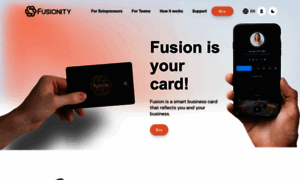 Project.fusionitycard.com thumbnail