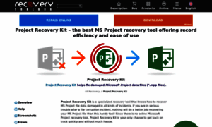 Project.recoverytoolbox.com thumbnail