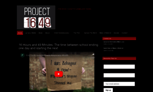 Project1649.org thumbnail