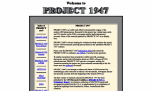 Project1947.com thumbnail