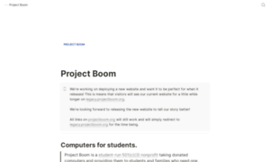 Projectboom.org thumbnail