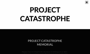 Projectcatastrophe.wordpress.com thumbnail