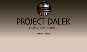 Projectdalek.co.uk thumbnail