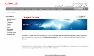 Projectdarkstar.com thumbnail