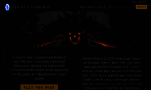 Projectdiablo2.com thumbnail