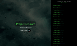 Projectgen.com thumbnail