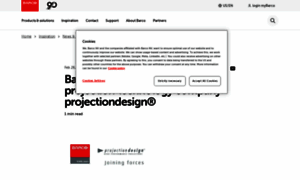 Projectiondesign.com thumbnail