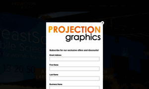 Projectiongraphics.com.au thumbnail