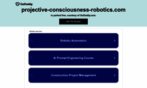 Projective-consciousness-robotics.com thumbnail