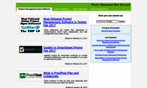 Projectmanagementbestsoftware.com thumbnail