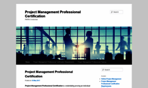 Projectmanagementprofessionalcertification.org thumbnail