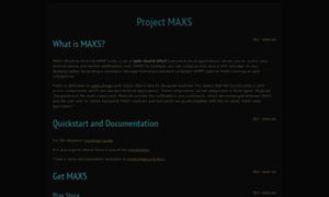 Projectmaxs.org thumbnail