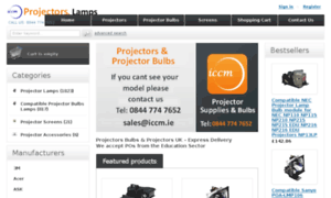 Projectorbulbsupplier.co.uk thumbnail