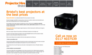 Projectorhirebristol.com thumbnail