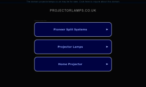 Projectorlamps.co.uk thumbnail