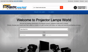 Projectorlampsworld.co.uk thumbnail