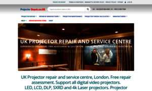 Projectorrepair.co.uk thumbnail