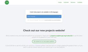 Projects.codeclub.org.uk thumbnail