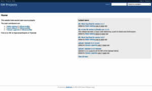 Projects.gw-computing.net thumbnail