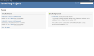 Projects.serverping.net thumbnail