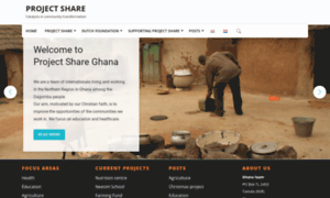 Projectshareghana.org thumbnail