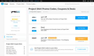 Projectshirt.bluepromocode.com thumbnail
