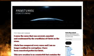 Projectunveil.wordpress.com thumbnail