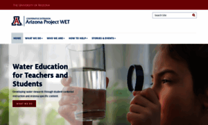 Projectwet.arizona.edu thumbnail