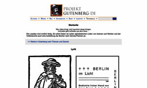 Projekt-gutenberg.org thumbnail