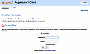 Projektdoku.viosys.de thumbnail