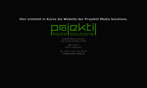 Projektil-media-solutions.de thumbnail