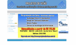 Projetosdevisao.com.br thumbnail