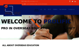 Prolificoverseas.co.in thumbnail