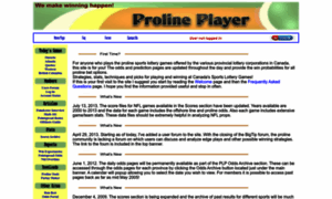 Prolineplayer.com thumbnail