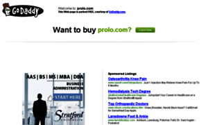 Prolo.com thumbnail