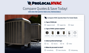 Prolocalhvac.com thumbnail