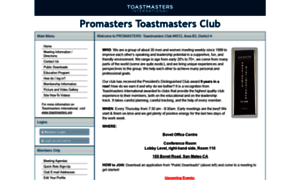 Promasters.org thumbnail