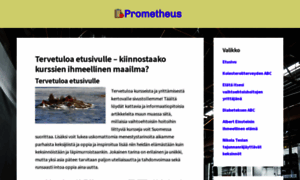 Prometheus.fi thumbnail