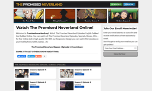 Promisedneverland.org thumbnail