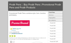 Promobrandpens.com thumbnail