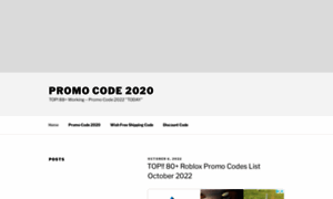 Promocode2020.com thumbnail